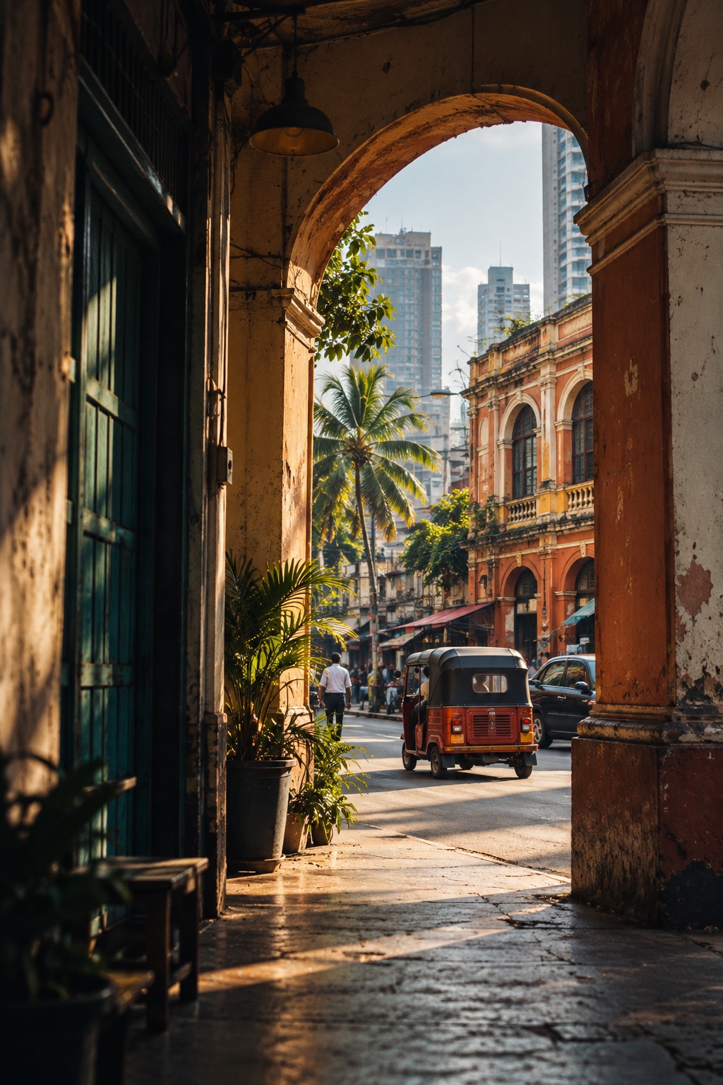 Colombo, Sri Lanka — generated editorial scene